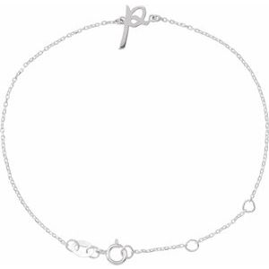 Script Initial Bracelet