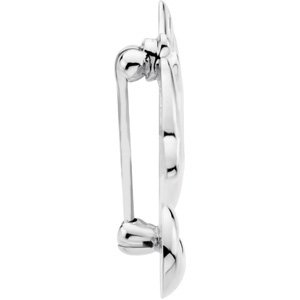 Sterling Silver Squirrel Brooch