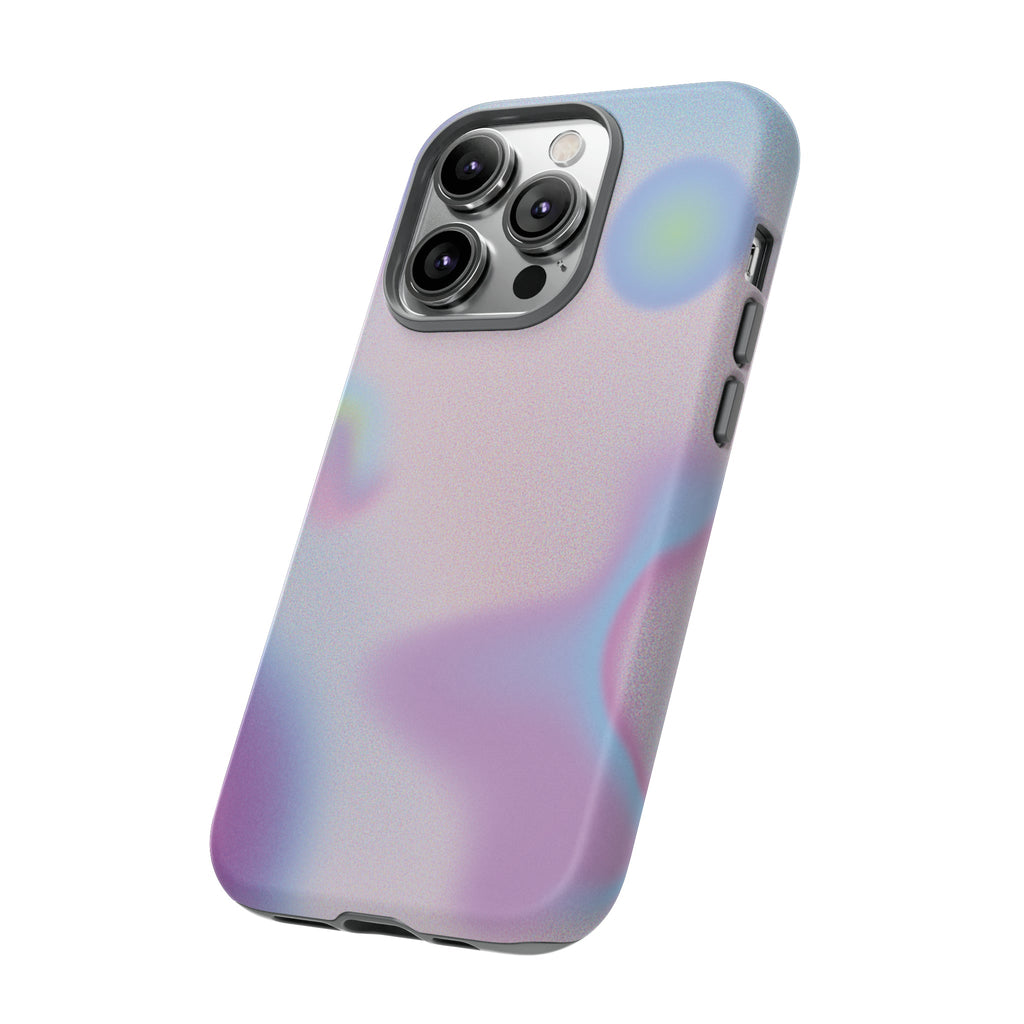 Gradient Floating Orbs Tough iPhone Case