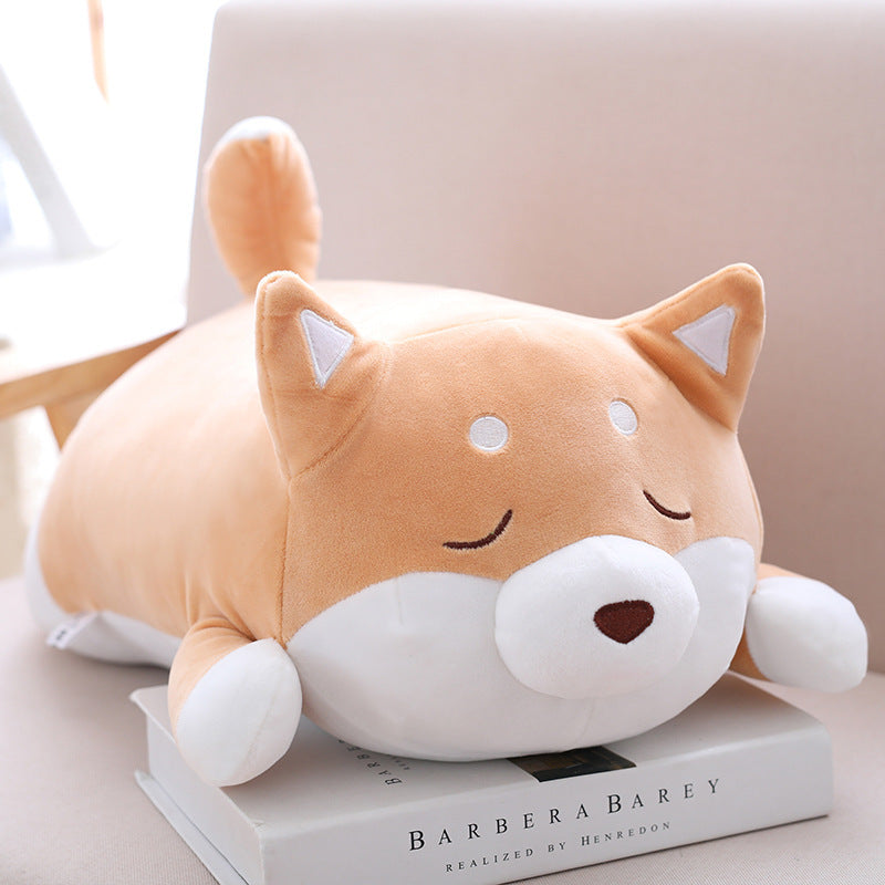 Soft Stuffed Puppy Plush Toy – Cute Animal Doll for Kids and Babies