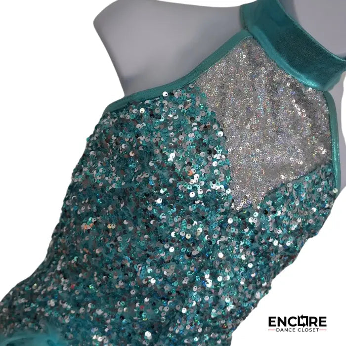 Teal Feather Diva