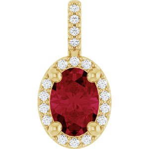 Halo-Style Pendant