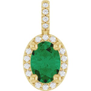 Halo-Style Pendant