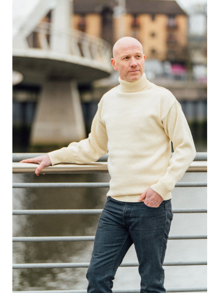 TW Kempton British Roll Neck Submariners Sweater