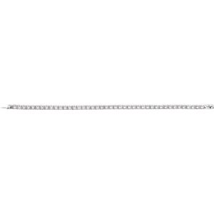 Sterling Silver 9 CTW Lab-Grown Diamond Line 7" Bracelet – image 4