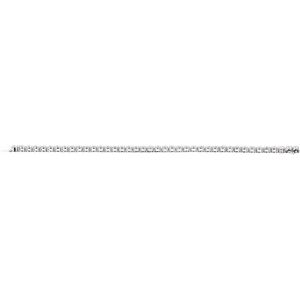 Sterling Silver 10 CTW Lab-Grown Diamond Line 7" Bracelet – image 4