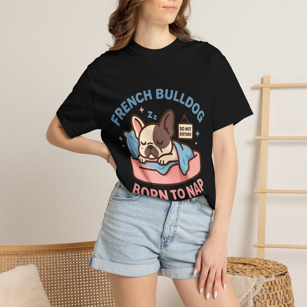 French Bulldog “Born to Nap” T-Shirt