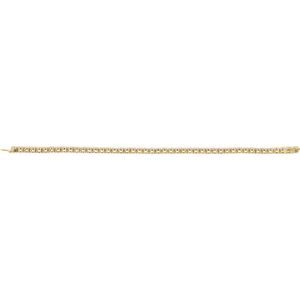 14K Yellow Gold 8 CTW Lab-Grown Diamond Line 7" Bracelet – image 4