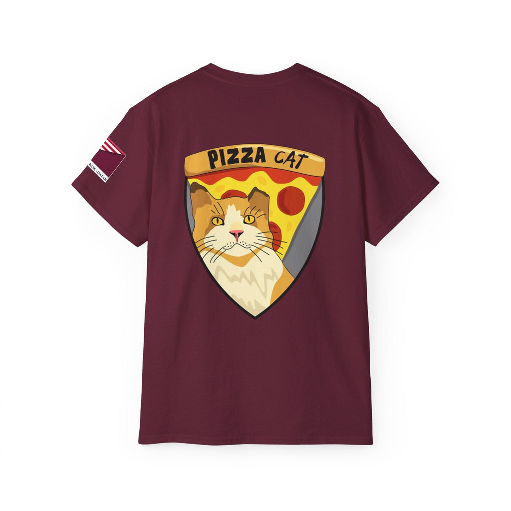 AUAB Pizza Cat - Unisex Ultra Cotton Tee