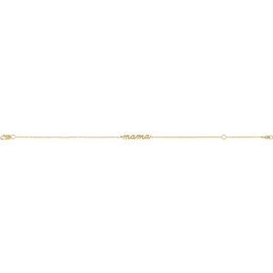 14K Yellow Mama 6 1/2-7 1/2" Bracelet