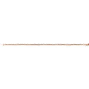 14K Rose Gold 2 CTW Lab-Grown Diamond Line 7" Bracelet – image 4