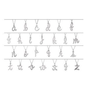 Petite Initial Necklace or Pendant