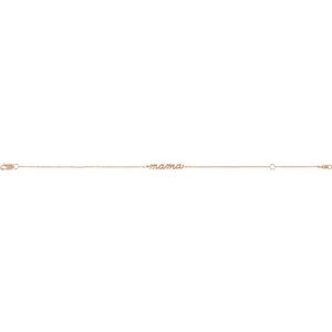 14K Rose Mama 6 1/2-7 1/2" Bracelet