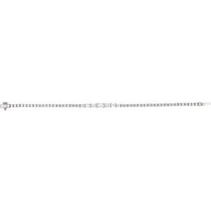 14K White Gold 4 5/8 CTW Lab-Grown Diamond Line 7" Bracelet
