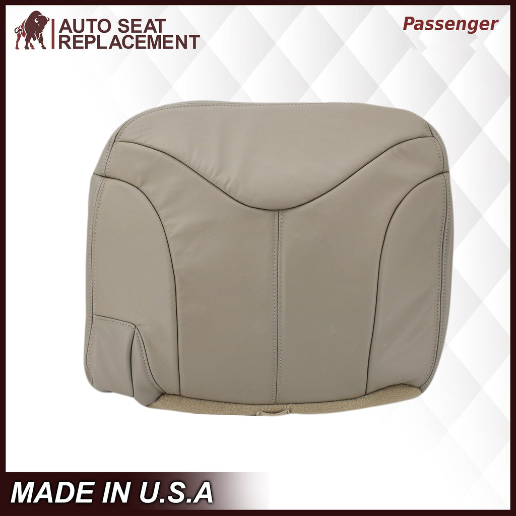 2000-2002 GMC Yukon XL 2nd Row Captain Seat 50/50 Seat Cover in Shale Tan: Choose From Variation