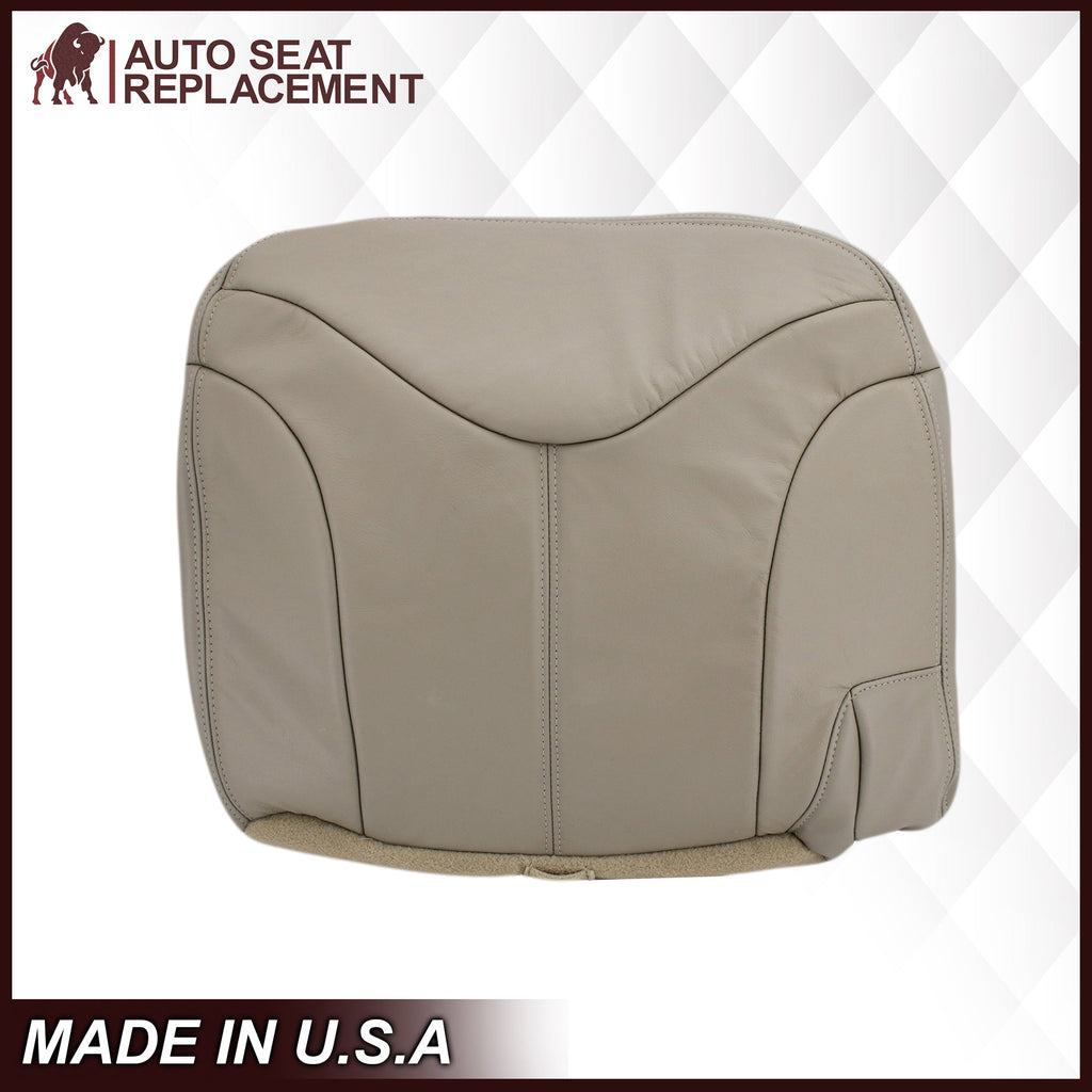 2000-2002 GMC Yukon XL 2nd Row Captain Seat 50/50 Seat Cover in Shale Tan: Choose From Variation