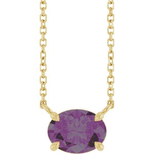 Solitaire Necklace