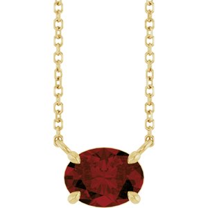 Solitaire Necklace
