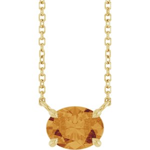 Solitaire Necklace