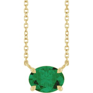Solitaire Necklace