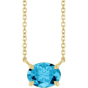 Solitaire Necklace
