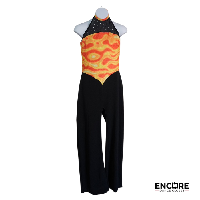 Blazing Fire Unitard