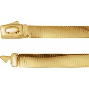 3 mm Reversible Omega Chain
