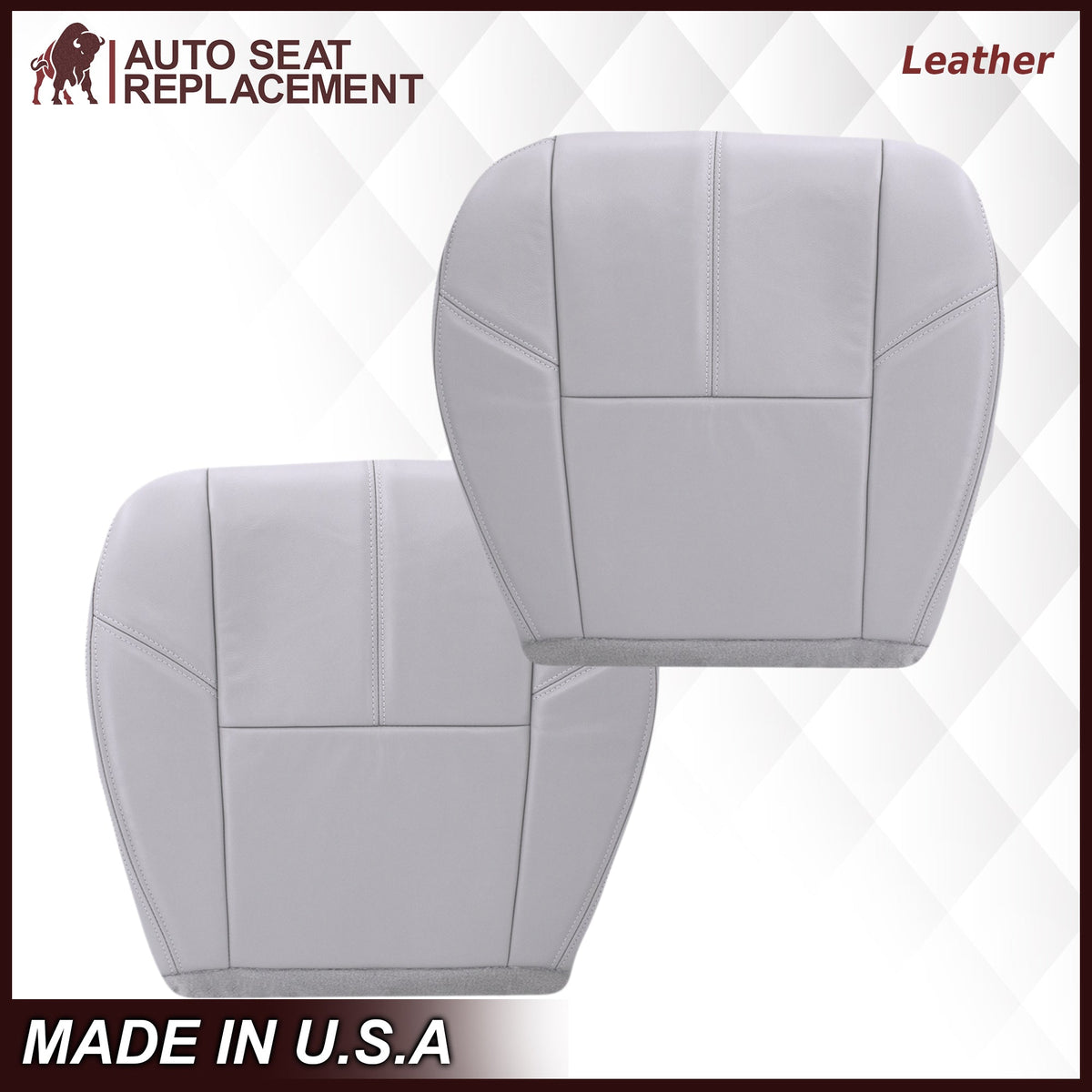 2007-2014 Chevy Silverado Seat Cover In Gray: Choose From Variation