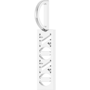 Platinum XOXO Charm/Pendant – image 2