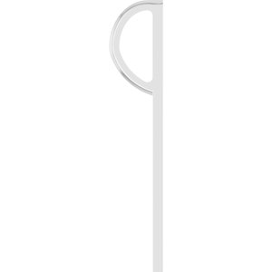 Platinum XOXO Charm/Pendant – image 3