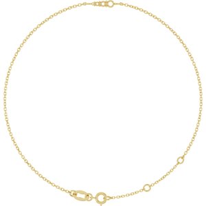 14K Yellow Gold Graduated 4-Stone 6 1/2-7 1/2" Bracelet Mounting – image 4