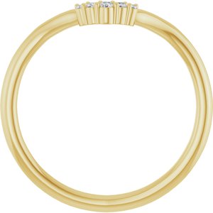 .05 Ctw Lab-Grown Diamond Matching Band