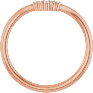 .05 Ctw Lab-Grown Diamond Matching Band