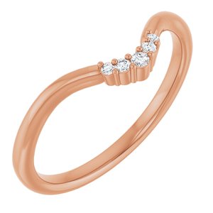 .04 Ctw Lab-Grown Diamond Matching Band