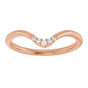 .04 Ctw Lab-Grown Diamond Matching Band