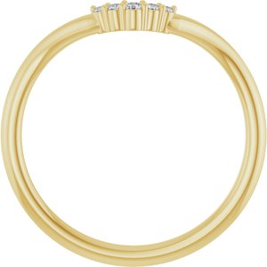 .05 Ctw Lab-Grown Diamond Matching Band