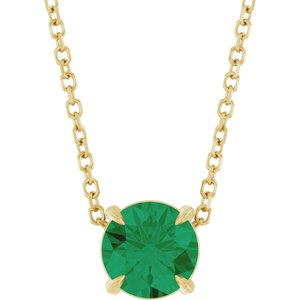 Solitaire Slide Necklace or Pendant