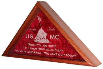 U S Army Flag Display Case, United States Army Flag Case