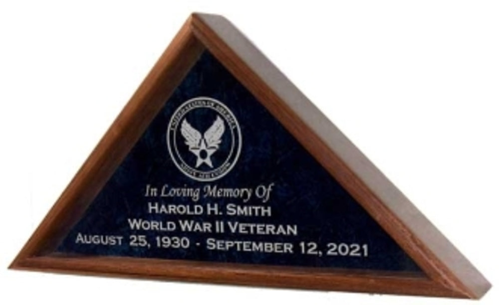 U S Army Flag Display Case, United States Army Flag Case