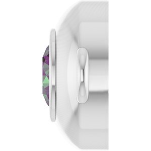 Platinum Natural Alexandrite Link