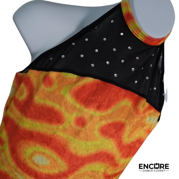 Blazing Fire Unitard