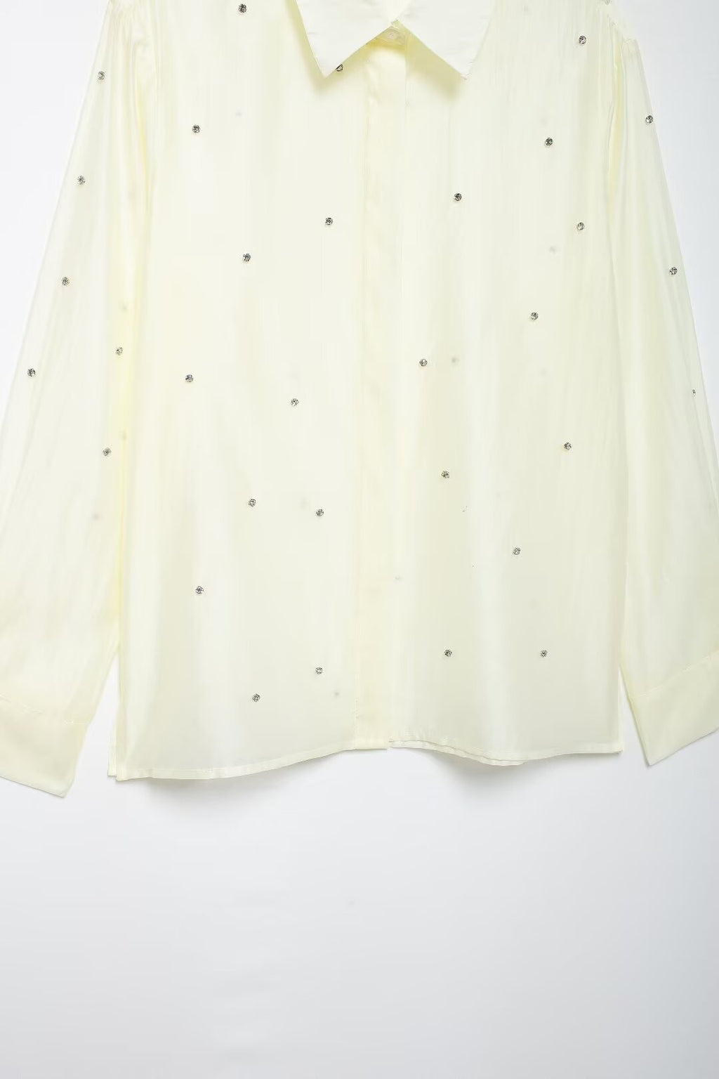 Women Clothing Classic Western Jewelry Embroidered Shirt