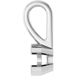 Platinum 3.5 mm Round Charm/Pendant Mounting – image 6