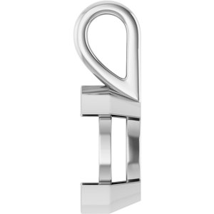 14K X1 White Gold 12x6 mm Marquise Charm/Pendant Mounting – image 6