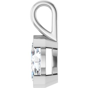 Continuum Sterling Silver 12x6 mm Marquise Charm/Pendant Mounting – image 5