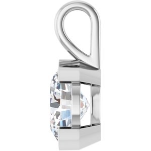 Continuum Sterling Silver 12x10 mm Oval Charm/Pendant Mounting – image 5