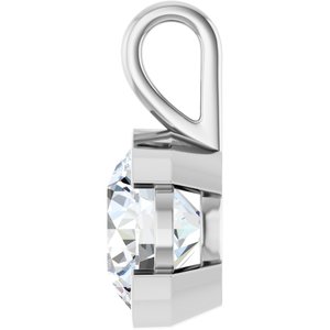 Sterling Silver 12 mm Round Charm/Pendant Mounting – image 5
