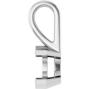 18K White Gold 6x3.5 mm Marquise Charm/Pendant Mounting – image 6
