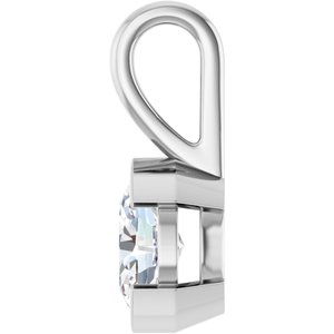 Sterling Silver 7.5x5.5 mm Oval Charm/Pendant Mounting – image 5