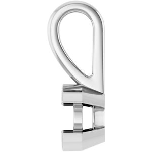 Platinum 4.4 mm Round Charm/Pendant Mounting – image 6